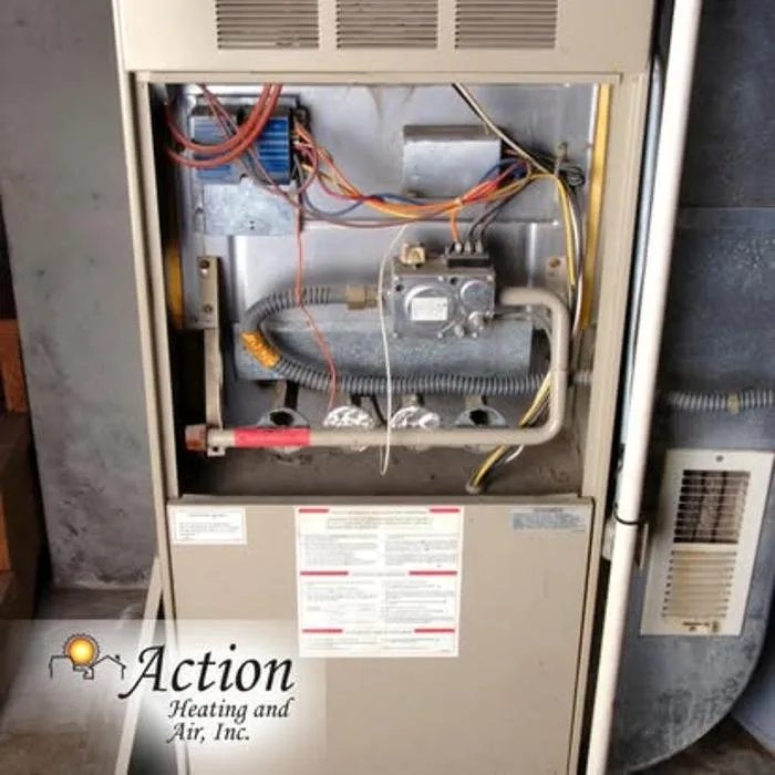 Slide of Action Heating & Air