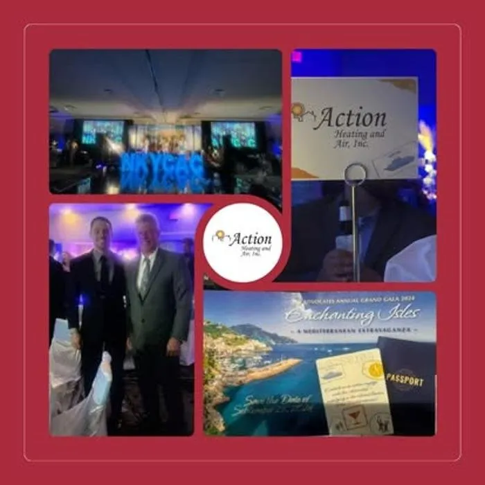 Slide of Action Heating & Air