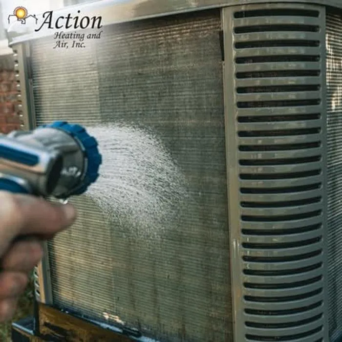 Slide of Action Heating & Air