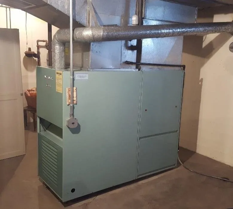 Slide of Action Heating & Air