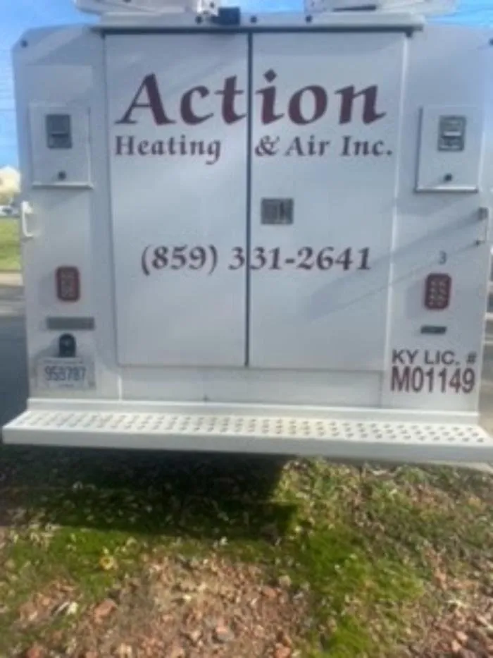 Slide of Action Heating & Air