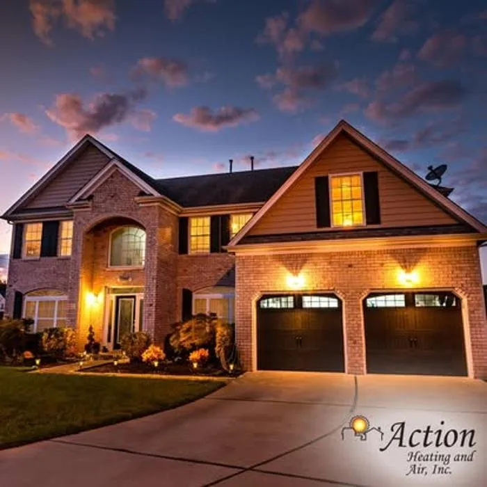 Slide of Action Heating & Air