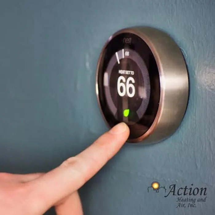 Slide of Action Heating & Air