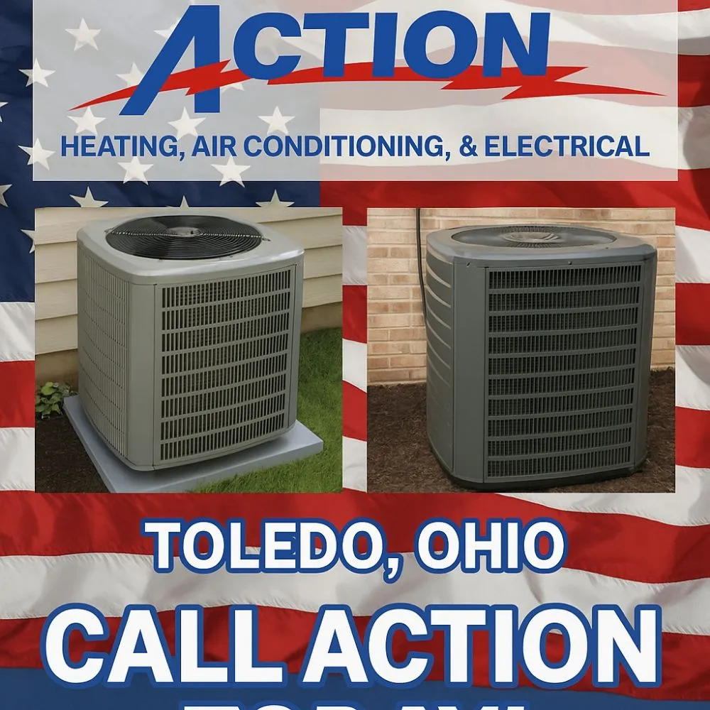 Slide of Action Heating, Air Conditioning & Electrical