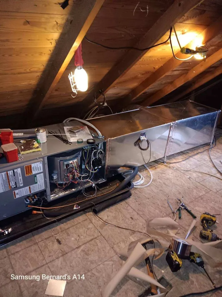 Slide of Action Heating, Air Conditioning & Electrical