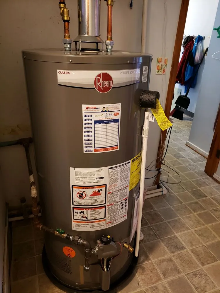 Slide of Action Heating, Air Conditioning & Electrical