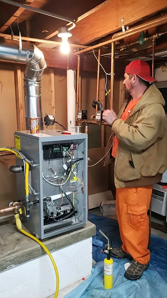 Slide of Action Heating, Air Conditioning & Electrical