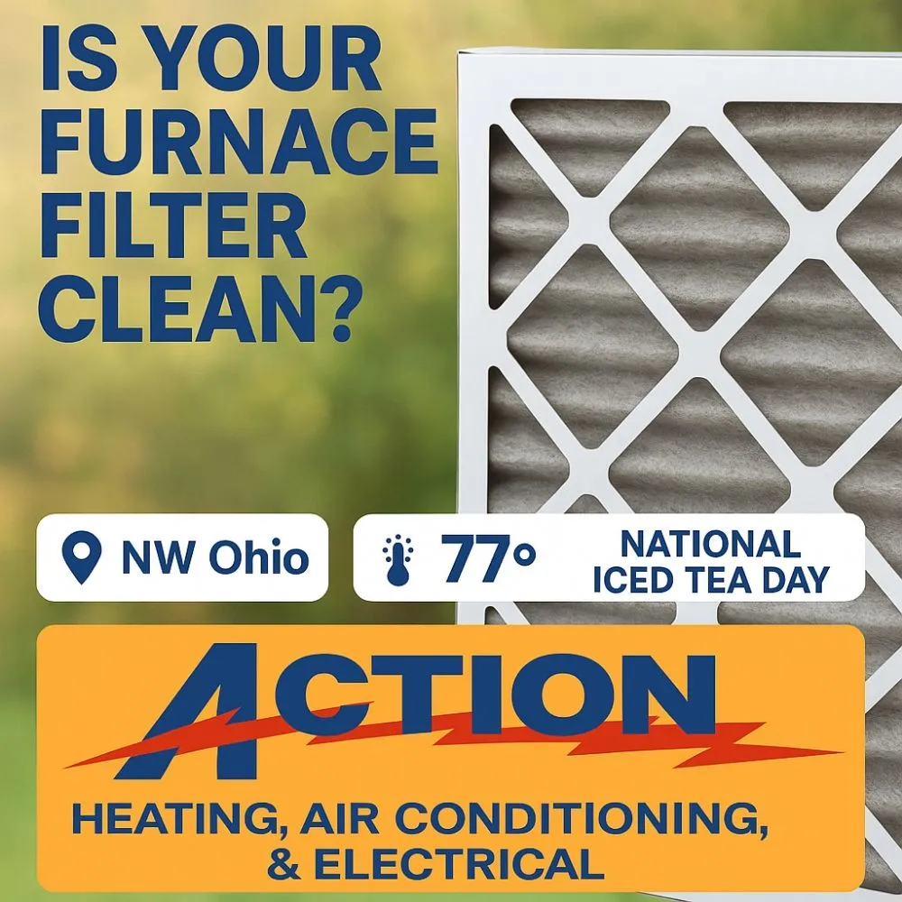 Slide of Action Heating, Air Conditioning & Electrical