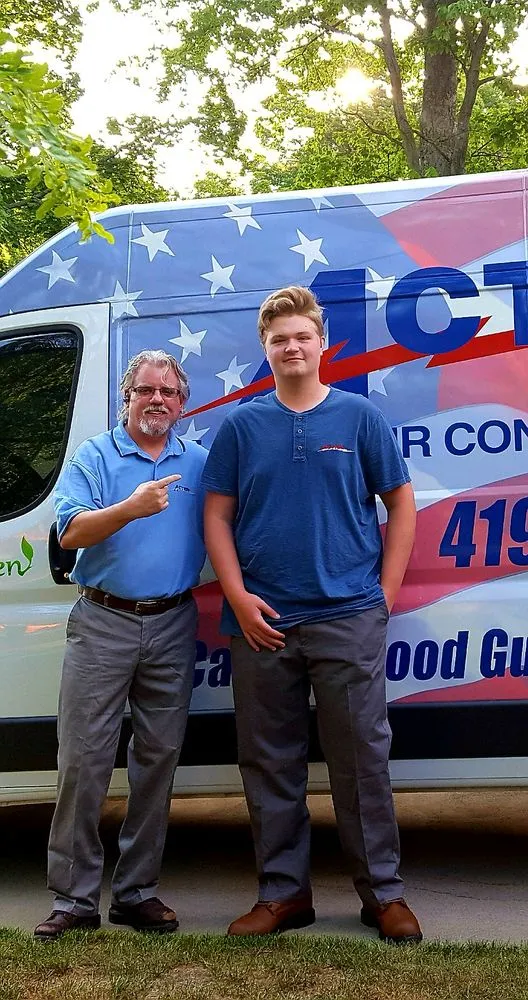 Slide of Action Heating, Air Conditioning & Electrical