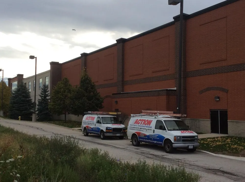 Slide of Action Heating and Air Conditioning