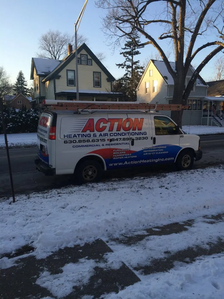Slide of Action Heating and Air Conditioning