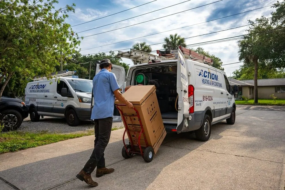 Reliable furnace service experts serving St. Augustine, FL - Action Heating and Air Conditioning