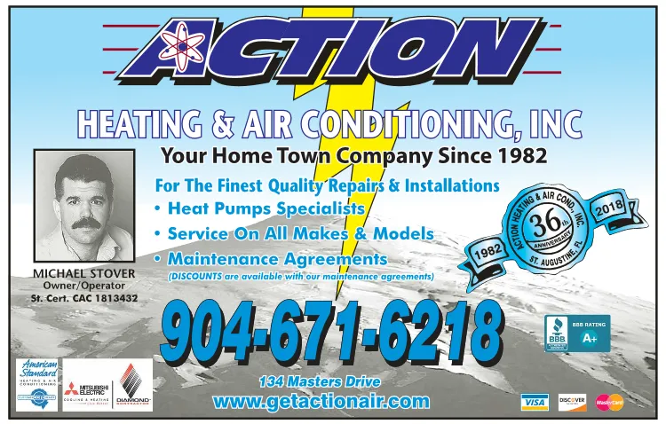 Professional AC repair in St. Augustine, FL - Action Heating and Air Conditioning