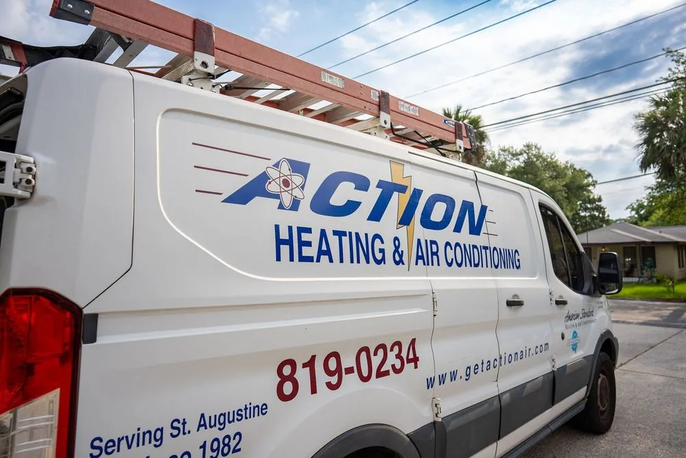 Expert AC installation for homes in St. Augustine, FL by Action Heating and Air Conditioning
