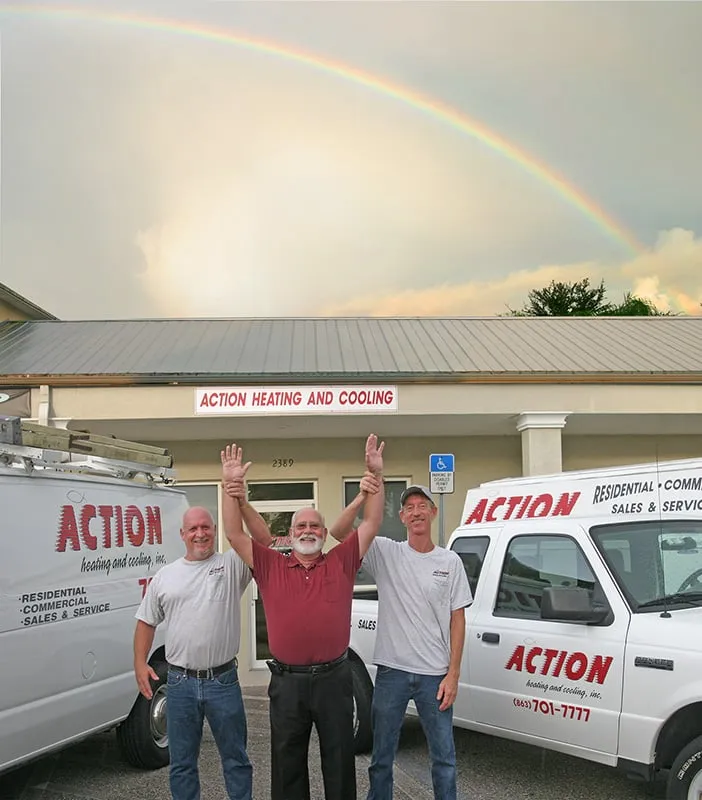 Slide of Action Heating and Cooling