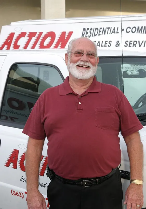 Slide of Action Heating and Cooling