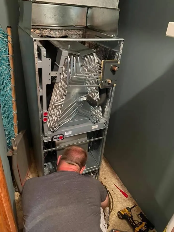 Slide of Action Heating And Cooling