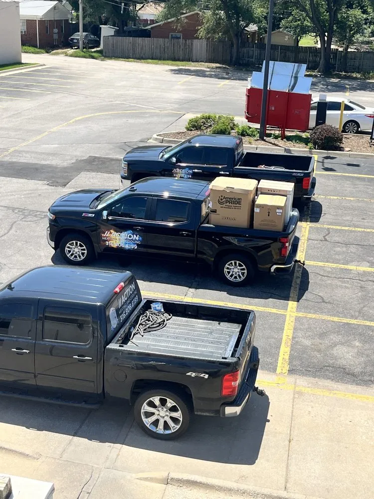 Slide of Action Heating And Cooling