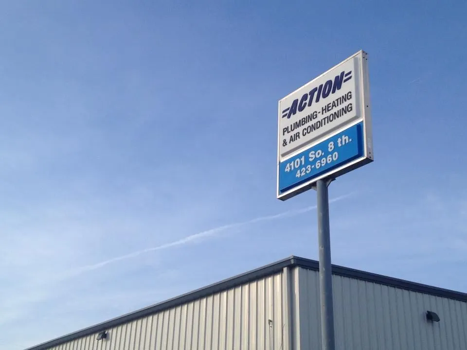 Slide of Action Plumbing Heating & Air Conditioning