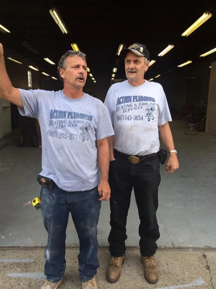 Slide of Action Plumbing Heating & Cooling Services