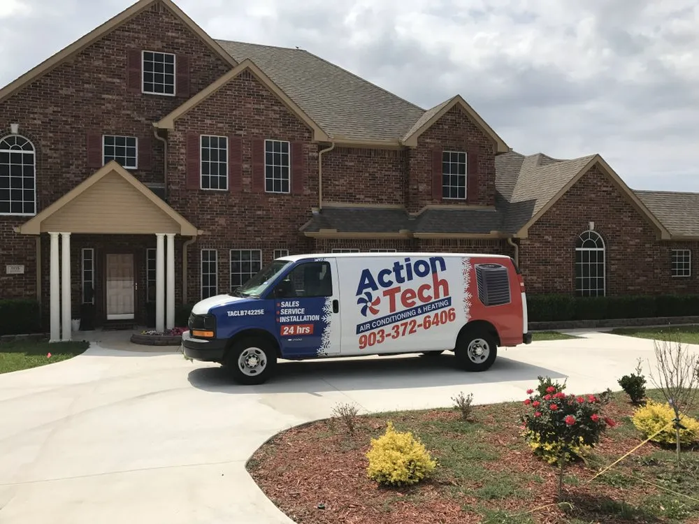 Slide of Action Tech AC & Heating