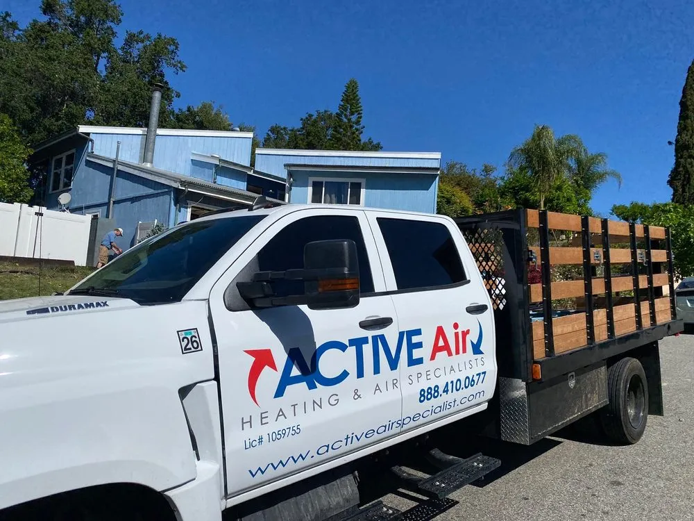 Slide of Active Air Specialists