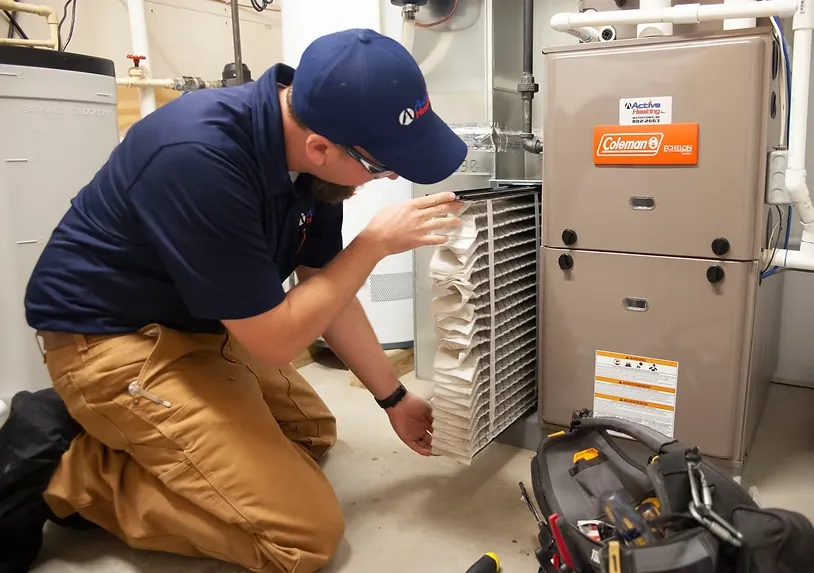 Slide of Active Heating