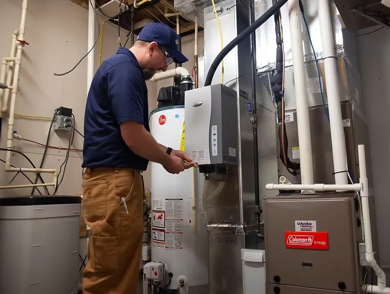 Slide of Active Heating