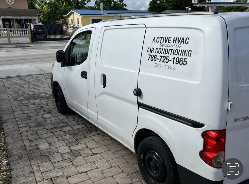 Slide of Active HVAC services