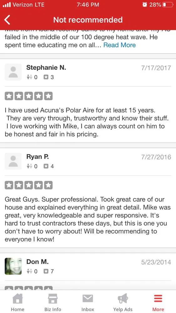 Slide of Acuna's Polar Aire