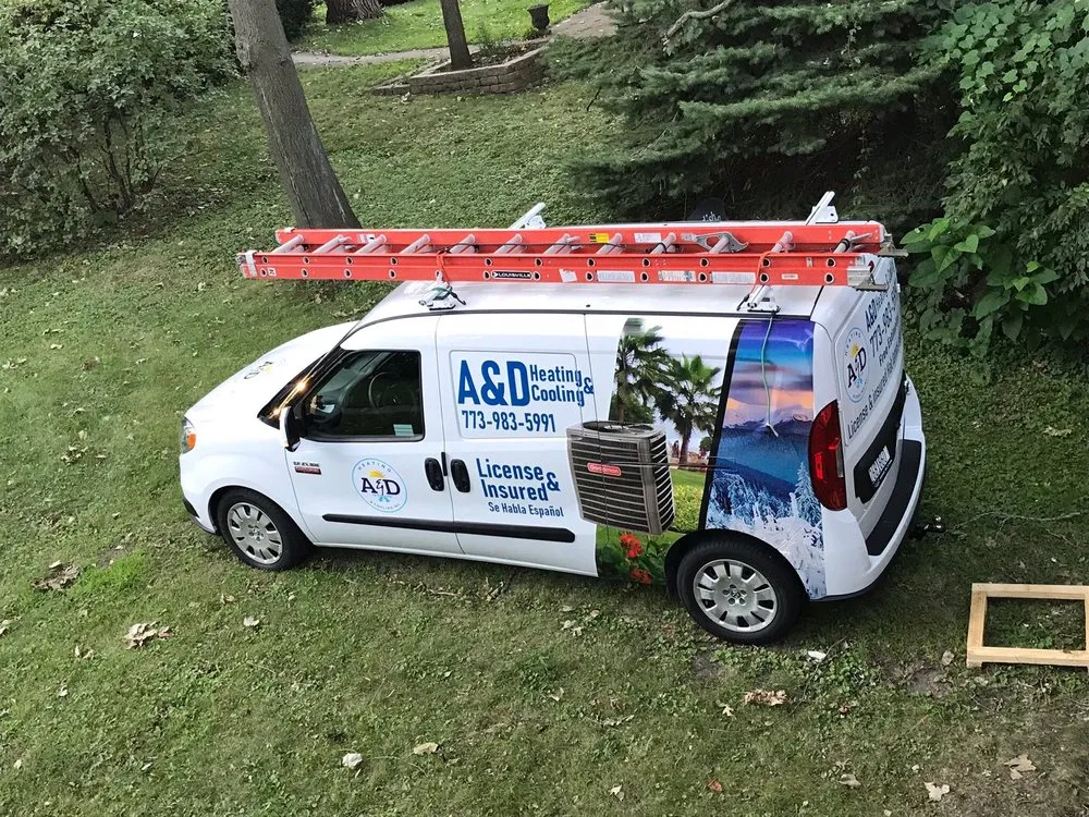 Slide of A&D Heating & Cooling