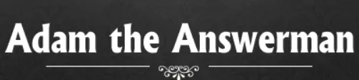 Slide of Adam the Answerman