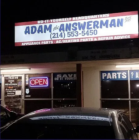 Slide of Adam the Answerman