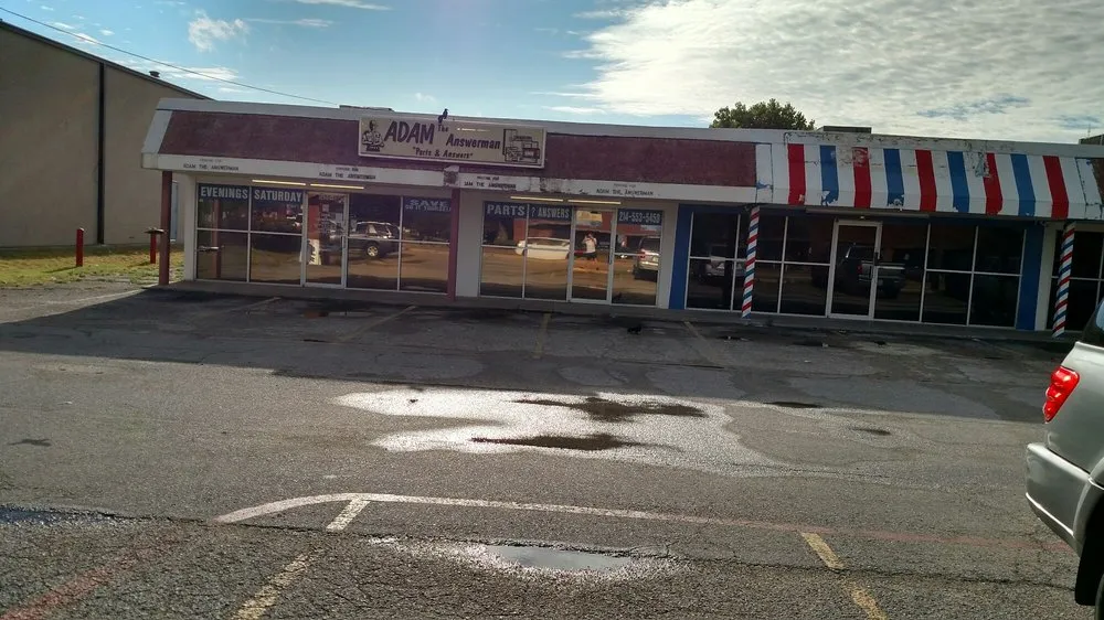 Slide of Adam the Answerman