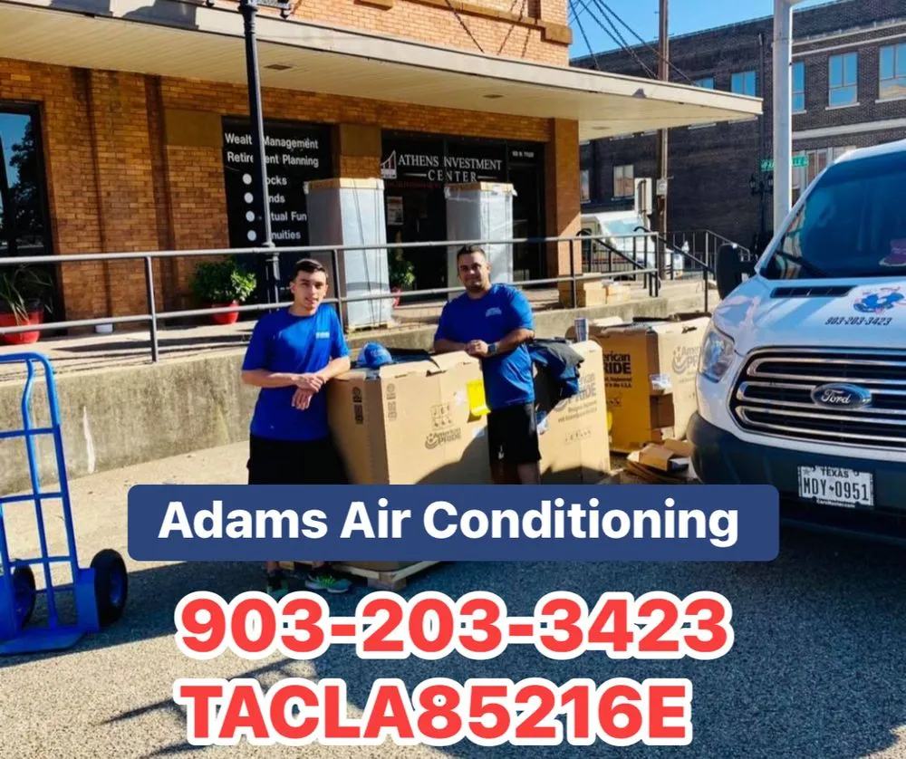 Slide of Adams Air Conditioning