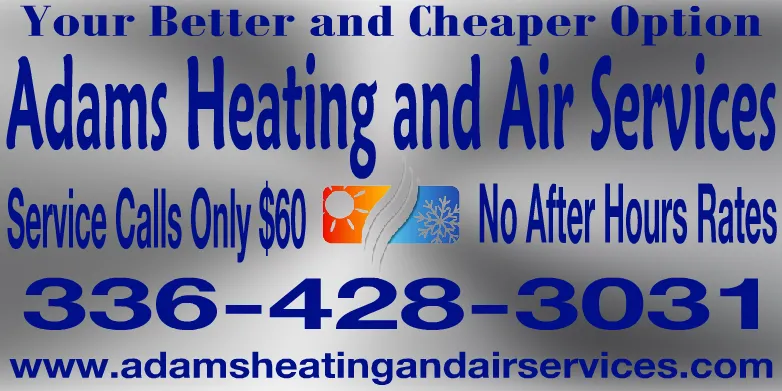 Slide of Adams Heating & Air