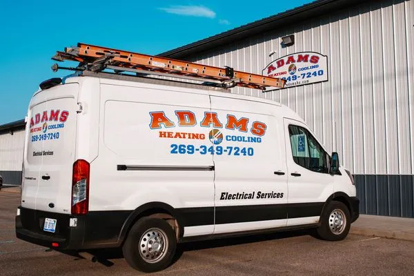 Adams Heating & Cooling Logo