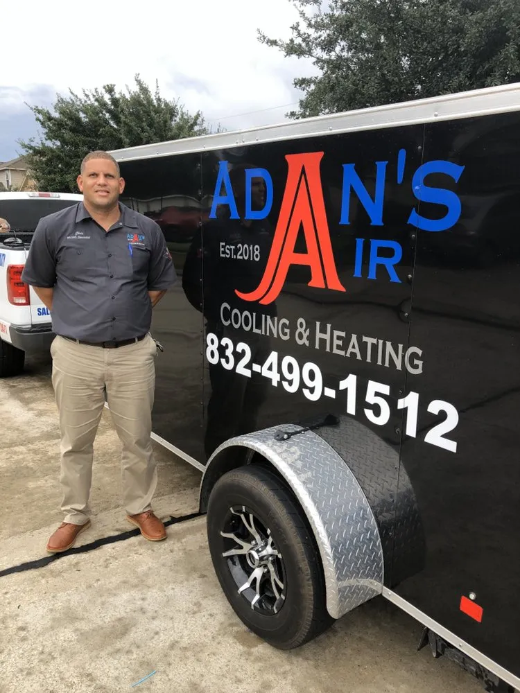 Slide of Adan's Air Cooling & Heating