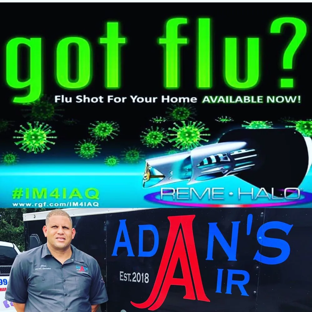 Slide of Adan's Air Cooling & Heating