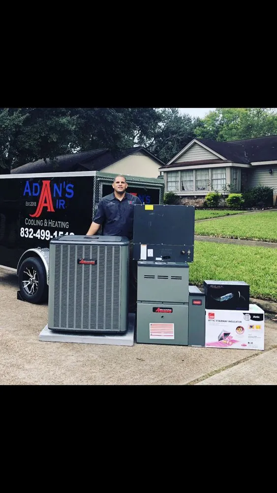 Slide of Adan's Air Cooling & Heating