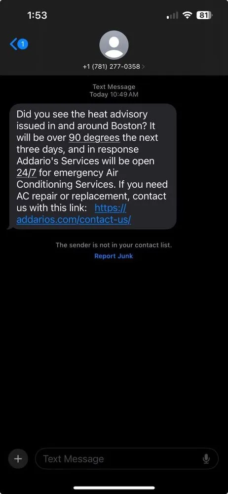 Slide of Addario's Plumbing, Heating, Cooling & Electrical