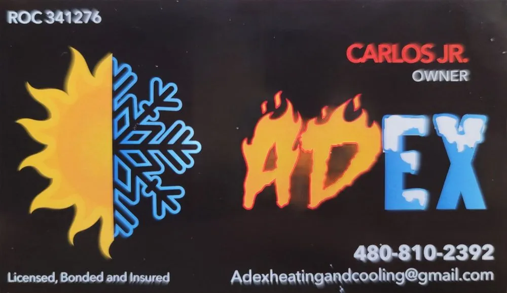 Slide of ADEX Heating & Cooling