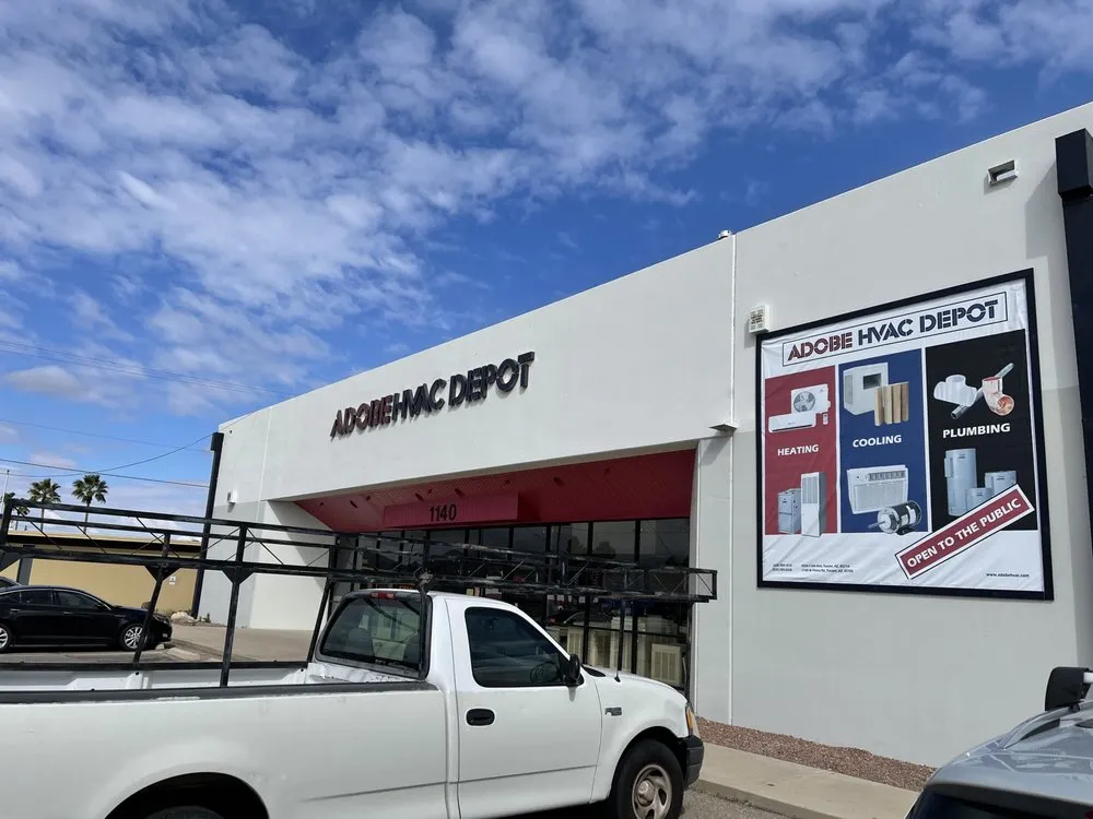 Slide of Adobe HVAC Depot