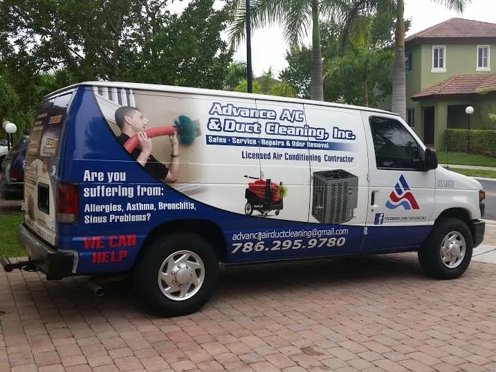 Slide of Advance A/C & Duct Cleaning