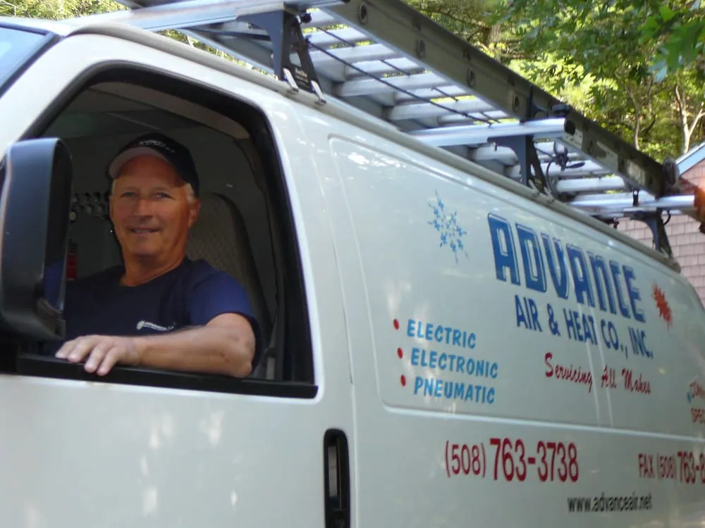 Slide of Advance Air & Heat Company