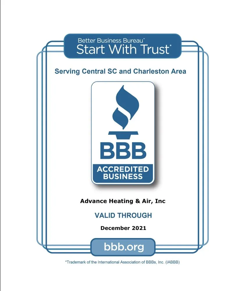 Slide of Advance Heating & Air