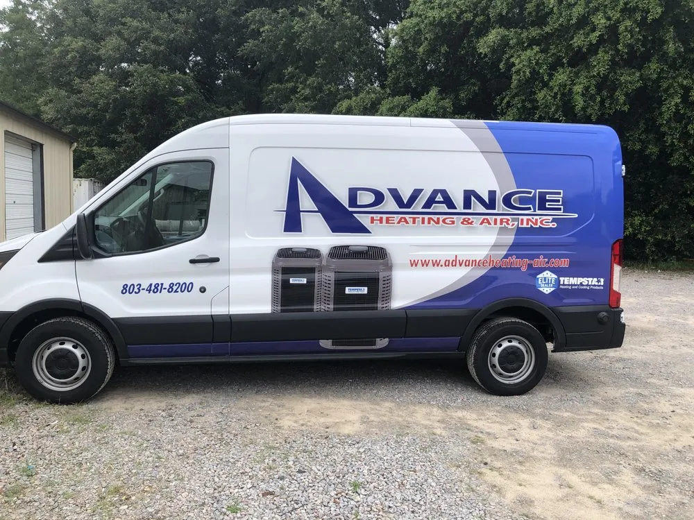 Slide of Advance Heating & Air