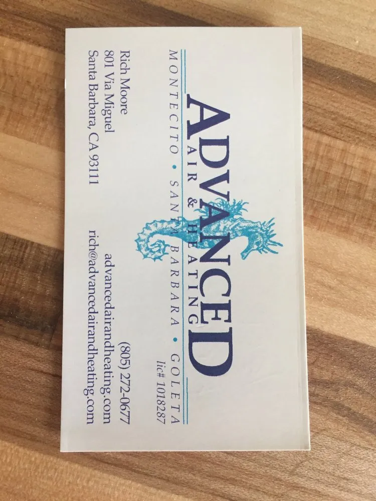 Slide of Advanced Air & Heating