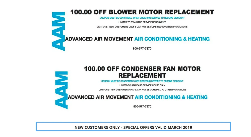 Slide of Advanced Air Movement