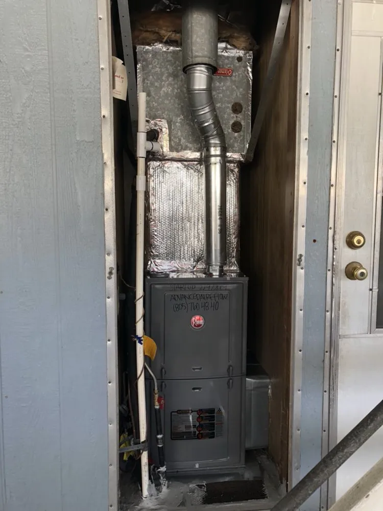 Slide of Advanced Aire Flow